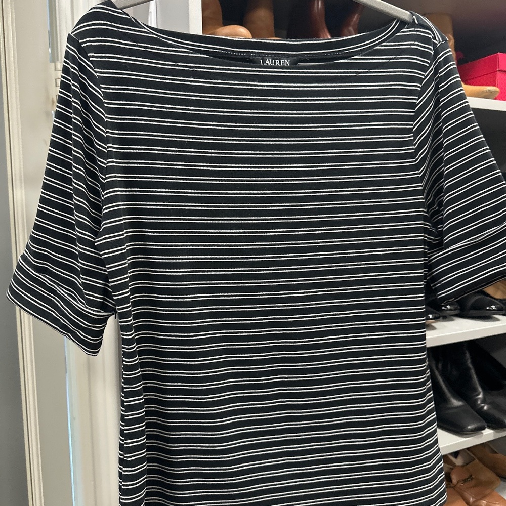Striped Knit Top
